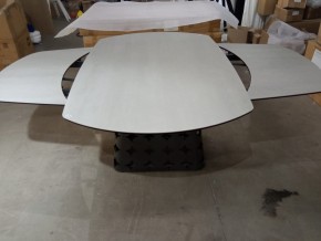 Стол LORENS 150 TL-58 поворотная система раскладки, испанская керамика / Темно-серый, ®DISAUR в Южноуральске - yuzhnouralsk.mebel24.online | фото 2