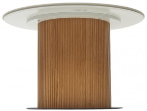 Стол MESA D120 цвет БЕЛЫЙ МРАМОР M326 / Каркас OAK, ®DISAUR в Южноуральске - yuzhnouralsk.mebel24.online | фото 8