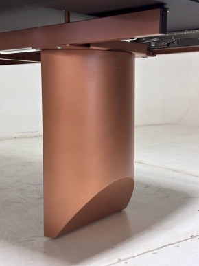 Стол ПУАНТО 200 TITANIUM LAWA NERO, керамика / МЕДЬ каркас М-City в Южноуральске - yuzhnouralsk.mebel24.online | фото 5