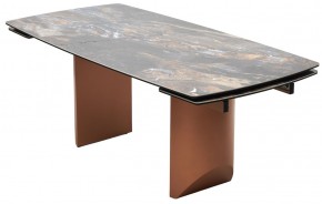 Стол ПУАНТО 200 TITANIUM LAWA NERO, керамика / МЕДЬ каркас М-City в Южноуральске - yuzhnouralsk.mebel24.online | фото 8