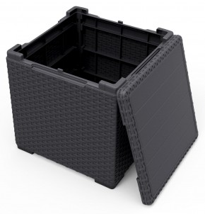 Стол с функцией хранения Виго (Vigo storage box) графит в Южноуральске - yuzhnouralsk.mebel24.online | фото 3