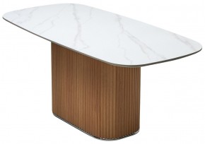Стол TAMPA 180 цвет БЕЛЫЙ МРАМОР M326, керамика / Каркас OAK, ®DISAUR в Южноуральске - yuzhnouralsk.mebel24.online | фото 7