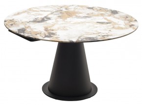 Стол TERAMO 135 GLOSS GRAND JADE SOLID CERAMIC, керамика, поворотн.механизм / Черный каркас, ®DISAUR в Южноуральске - yuzhnouralsk.mebel24.online | фото 15
