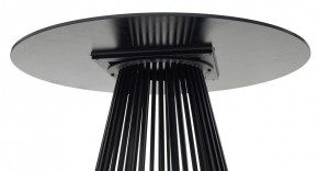 Стол TERNI 120 MATT BLACK MARBLE SOLID CERAMIC Черный мрамор матовый, керамика /Черн.каркас, ®DISAUR в Южноуральске - yuzhnouralsk.mebel24.online | фото 6