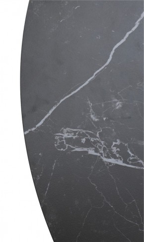 Стол TERNI 120 MATT BLACK MARBLE SOLID CERAMIC Черный мрамор матовый, керамика /Черн.каркас, ®DISAUR в Южноуральске - yuzhnouralsk.mebel24.online | фото 9