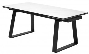 Стол VASTO 180 MARBLES KL-99 Белый мрамор матовый, итальянская керамика/ черный каркас, ®DISAUR в Южноуральске - yuzhnouralsk.mebel24.online | фото 4