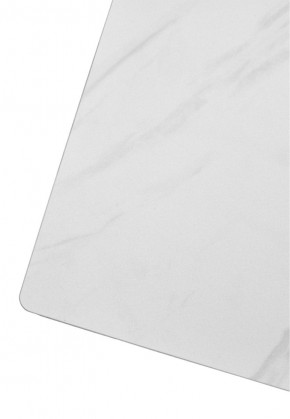 Стол VASTO 180 MARBLES KL-99 Белый мрамор матовый, итальянская керамика/ черный каркас, ®DISAUR в Южноуральске - yuzhnouralsk.mebel24.online | фото 7