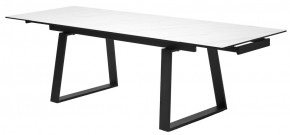 Стол VASTO 180 MARBLES KL-99 Белый мрамор матовый, итальянская керамика/ черный каркас, ®DISAUR в Южноуральске - yuzhnouralsk.mebel24.online | фото 9