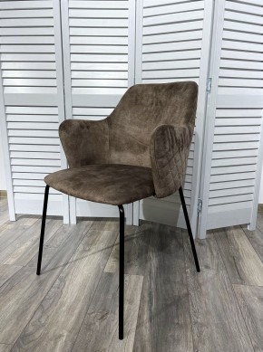 Стул AMARETTO VBP208 античный серо-бежевый/ черный каркас, М-City в Южноуральске - yuzhnouralsk.mebel24.online | фото 1