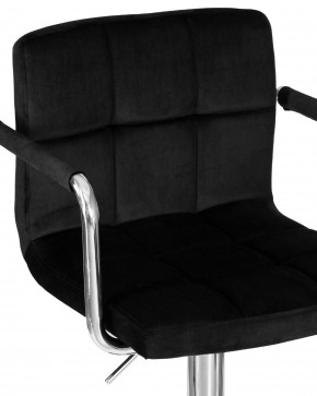 Стул барный DOBRIN KRUGER ARM, черный велюр (MJ9-101) в Южноуральске - yuzhnouralsk.mebel24.online | фото 7