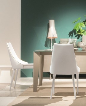 Стул CLARA 40.11 (TR505 white with sand cordonet, экокожа) в Южноуральске - yuzhnouralsk.mebel24.online | фото 3