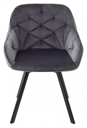 Стул GALE 360 град. поворот. BLUVEL-14 GREY, велюр/ черный каркас, М-City в Южноуральске - yuzhnouralsk.mebel24.online | фото 7