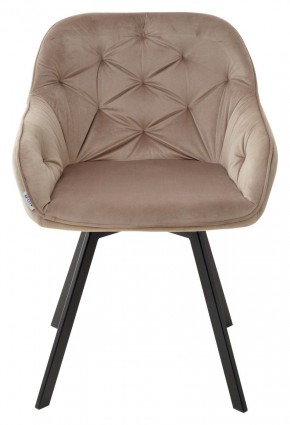 Стул GALE 360 град. поворот. BLUVEL-40 BEIGE, велюр/ черный каркас, М-City в Южноуральске - yuzhnouralsk.mebel24.online | фото 6