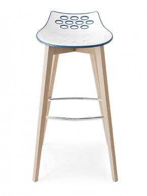 Стул JAM W CB/1487, ash.P12 smoke/ P799-P12P WHITE/ GLOSSY SKY BLUE в Южноуральске - yuzhnouralsk.mebel24.online | фото