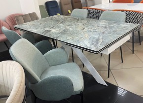 Стул NIKKI VF113 светлая мята / VF115 серо-зеленый М-City в Южноуральске - yuzhnouralsk.mebel24.online | фото 3