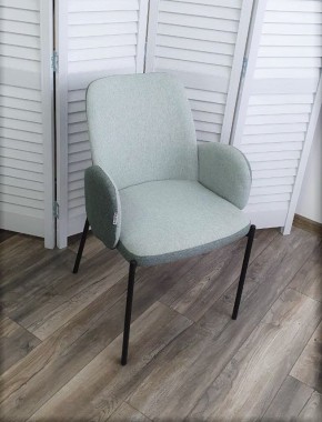 Стул NIKKI VF113 светлая мята / VF115 серо-зеленый М-City в Южноуральске - yuzhnouralsk.mebel24.online | фото 4