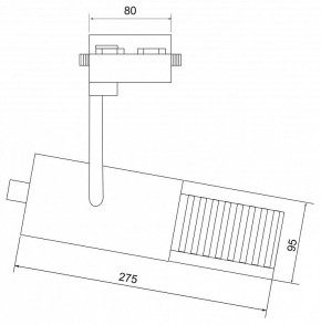 Светильник на штанге Elektrostandard Forema a060612 в Южноуральске - yuzhnouralsk.mebel24.online | фото 3