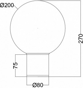 Светильник на штанге Maytoni Bold O598WL-01B1 в Южноуральске - yuzhnouralsk.mebel24.online | фото 5