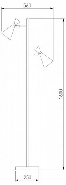 Торшер Bogate-s Glustin 01109/2 в Южноуральске - yuzhnouralsk.mebel24.online | фото 3