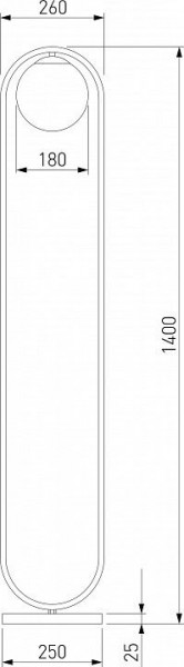 Торшер Eurosvet Ringo 01139/1 хром в Южноуральске - yuzhnouralsk.mebel24.online | фото 2