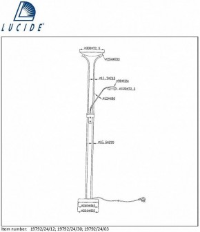 Торшер Lucide Champion-Led 19792/24/03 в Южноуральске - yuzhnouralsk.mebel24.online | фото 7