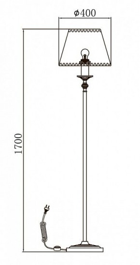 Торшер Maytoni Soffia RC093-FL-01-R в Южноуральске - yuzhnouralsk.mebel24.online | фото 3