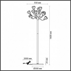 Торшер Odeon Light Gardi 5090/12F в Южноуральске - yuzhnouralsk.mebel24.online | фото 5