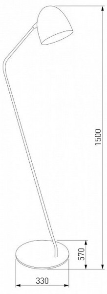 Торшер TK Lighting Soho 5037 Soho Black в Южноуральске - yuzhnouralsk.mebel24.online | фото 2