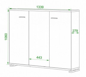 Тумба Домино ПУ-60-4 в Южноуральске - yuzhnouralsk.mebel24.online | фото 2