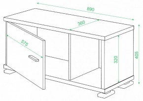 Тумба комбинированная Домино СБ-30/1 в Южноуральске - yuzhnouralsk.mebel24.online | фото 3