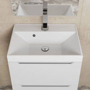 Тумба под раковину Uperwood Tanos 50 см, подвесная, белая матовая в Южноуральске - yuzhnouralsk.mebel24.online | фото 10
