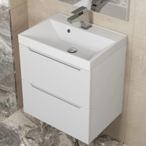 Тумба под раковину Uperwood Tanos 50 см, подвесная, белая матовая в Южноуральске - yuzhnouralsk.mebel24.online | фото 11