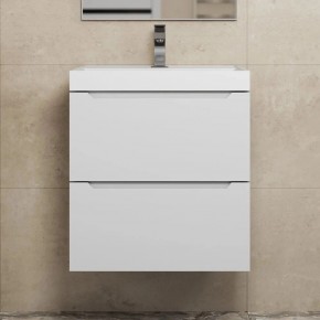 Тумба под раковину Uperwood Tanos 50 см, подвесная, белая матовая в Южноуральске - yuzhnouralsk.mebel24.online | фото 9