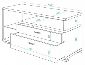 Тумба под ТВ ТК-10 М в Южноуральске - yuzhnouralsk.mebel24.online | фото 2