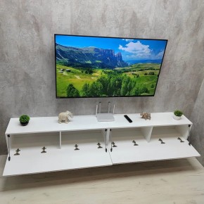 Тумба подвесная под ТВ LINES MTV4-MA 1150 Белый глянец (Белый-M 10.1.1) в Южноуральске - yuzhnouralsk.mebel24.online | фото 12