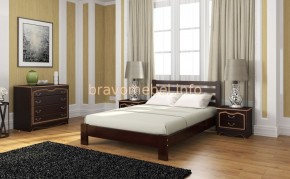 ВЕРОНИКА Кровать из массива 900 в Южноуральске - yuzhnouralsk.mebel24.online | фото 4
